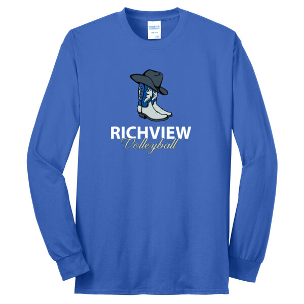 Richview Volleyball Boots - Long Sleeve Core Blend Tee Thumbnail