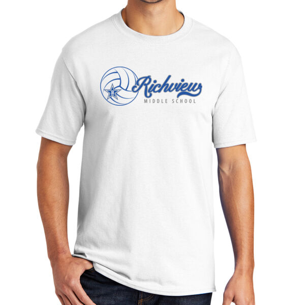 Richview Volleyball Script - Core Blend Tee Thumbnail