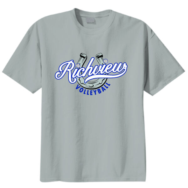 Richview Volleyball Horseshoe - Youth Core Blend Tee Thumbnail