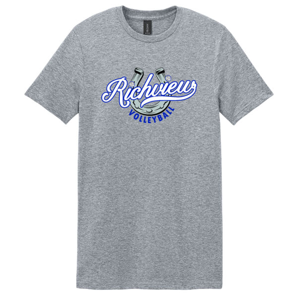 Richview Volleyball Horseshoe - Softstyle ® T Shirt Thumbnail